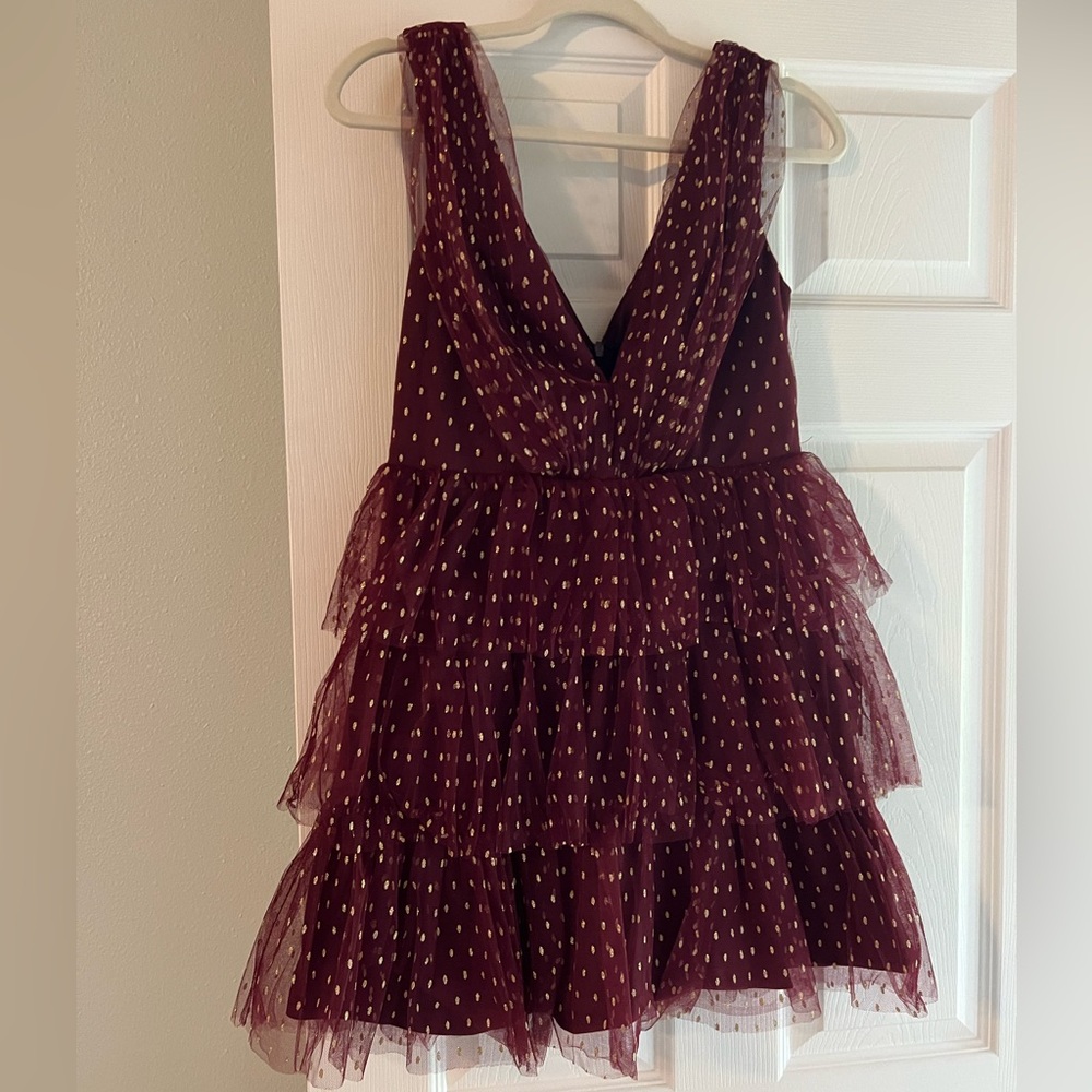 Anthropologie Tulle Dress